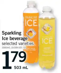Fortinos SPARKLING ICE BEVERAGE, 503 mL offer