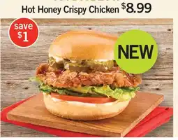Fortinos HOT HONEY CRISPY CHICKEN offer
