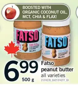Fortinos FATSO PEANUT BUTTER, 500 g offer