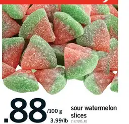 Fortinos SOUR WATERMELON SLICES offer
