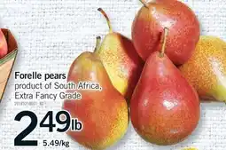 Fortinos FORELLE PEARS offer