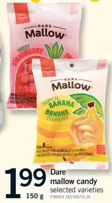 Fortinos DARE DARE MALLOW CANDY, 150 g offer