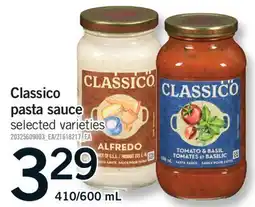 Fortinos CLASSICO PASTA SAUCE, 410/600 mL offer
