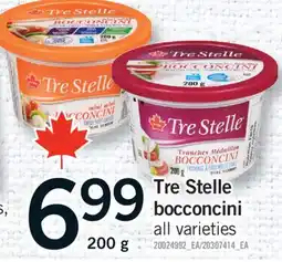 Fortinos TRE STELLE BOCCONCINI, 200 G offer