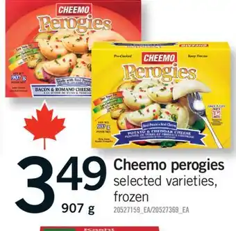 Fortinos CHEEMO PEROGIES, 907g offer