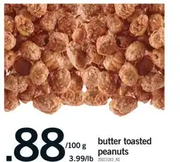 Fortinos BUTTER TOASTED PEANUTS offer