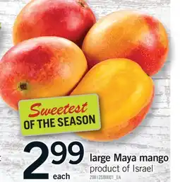 Fortinos LARGE MAYA MANGO offer