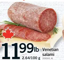 Fortinos VENETIAN SALAMI offer