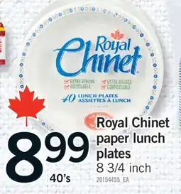 Fortinos ROYAL CHINET PAPER LUNCH PAPER, 40's offer
