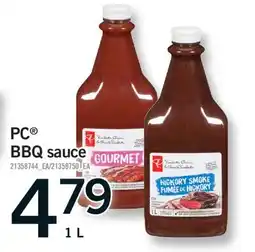 Fortinos PC BBQ SAUCE, 1L offer