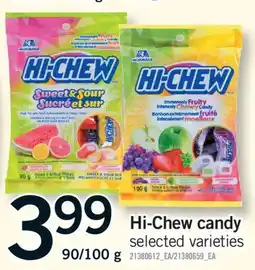 Fortinos HI-CHEW CANDY, 90/100 g offer