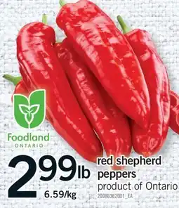 Fortinos RED SHEPHERD PEPPERS offer