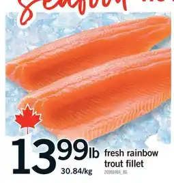 Fortinos FRESH RAINBOW TROUT FILLET offer