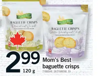 Fortinos MOM'S BEST BAGUETTE CRISPS, 120 g offer