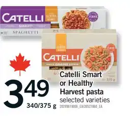 Fortinos CATELLI SMART OR HEALTHY HARVEST PASTA, 340/375 G offer
