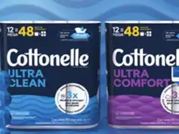 Loblaws COTTONELLE TOILET PAPER, 12=48 rolls offer