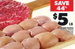 Loblaws CHICKEN THIGHS offer