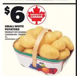 Loblaws SMALL WHITE POTATOES, 3L offer
