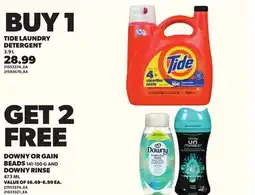 Loblaws TIDE LAUNDRY DETERGENT, 3.9 L offer