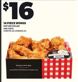 Loblaws 14 PIECE WINGS, 446-518G offer