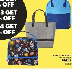 Loblaws ALL PC LUNCH BAGS offer