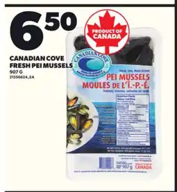 Loblaws CANADIAN COVE FRESH PEI MUSSELS, 907 G offer