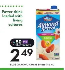 Sobeys BLUE DIAMOND Almond Breeze offer