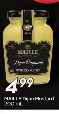 Sobeys MAILLE Dijon Mustard offer