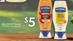 Sobeys HELLMANN'S Sauces offer