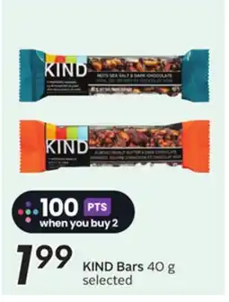 Sobeys KIND Bars offer