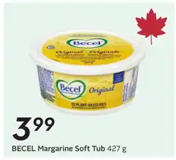 Sobeys BECEL Margarine Soft Tub offer