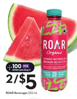 Sobeys ROAR Beverages offer