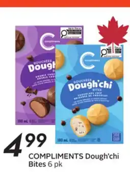 Sobeys COMPLIMENTS Dough'chi Bites offer