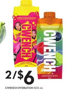 Sobeys CWENCH HYDRATION offer
