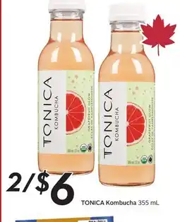 Sobeys TONICA Kombucha offer