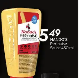 Sobeys NANDO'S Perinaise Sauce offer