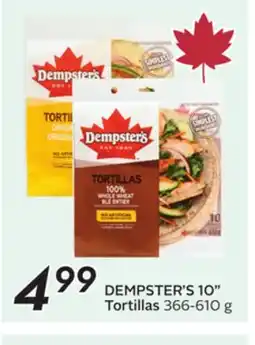Sobeys DEMPSTER'S 10 Tortillas offer