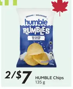 Sobeys HUMBLE Chips offer
