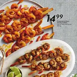Sobeys Prepared In-Store Shrimp Grillers offer