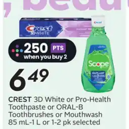 Sobeys CREST offer