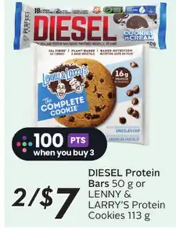 Sobeys DIESEL Protein Bars offer