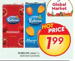 Sobeys Global Market RUBICON Juice offer