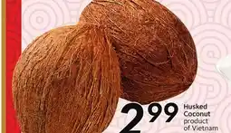 Sobeys Husked Coconut offer
