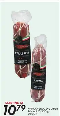 Sobeys MARCANGELO Dry Cured Salami offer