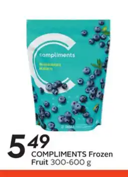 Sobeys COMPLIMENTS Frozen Fruit offer