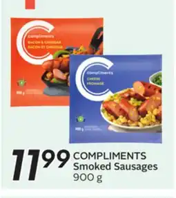 Sobeys COMPLIMENTS Smoked Sausages offer
