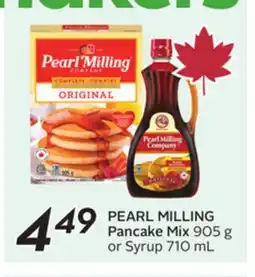 Sobeys PEARL MILLING Pancake Mix offer