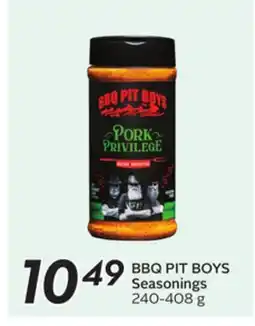 Sobeys BBQ PIT BOYS Seasonings offer