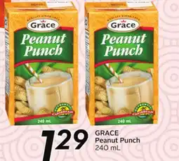 Sobeys GRACE Peanut Punch offer
