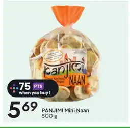 Sobeys PANJIMI Mini Naan offer